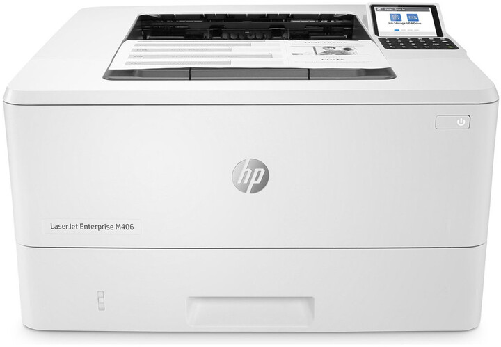 HP LaserJet Enterprise M406dn (38str/min, A4, USB, Ethernet, Duplex)