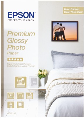 EPSON Paper A4 Premium Glossy Photo (15 sheet), 255g/m2