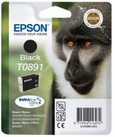 EPSON ink čer Stylus S20/SX100/SX200/SX400 (T0891) - black (C13T08914011)