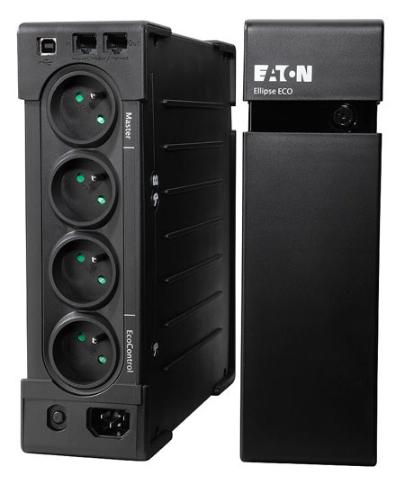 Eaton Ellipse ECO 800 USB FR, UPS 800VA / 500W, 4 zásuvky (3 zálohované) (EL800USBFR)