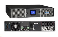 Eaton 9PX 1000i RT2U Netpack, UPS 1000VA / 1000W, LCD, rack/tower, se síťovou kartou 9PX1000IRTN