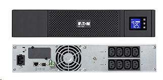 Eaton 5SC 1000i Rack 2U, UPS 1000VA / 700W, 8 zásuvek IEC, LCD (5SC1000IR)