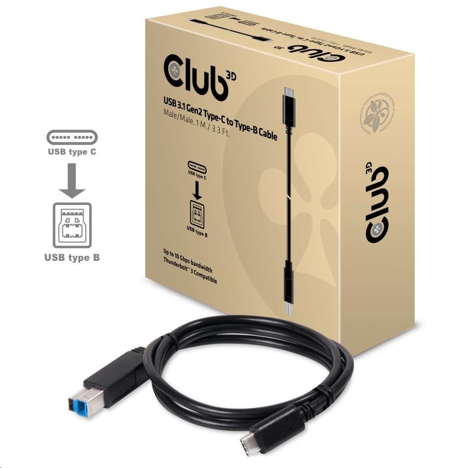 Club3D CAC-1524 USB 2.0, 1m