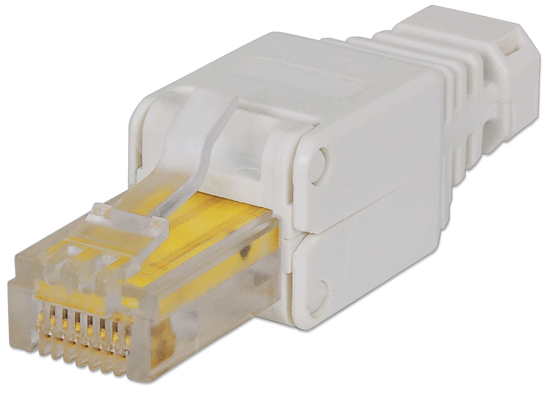 Intellinet konektor RJ45, UTP Cat5e, 1ks samozařezávací, drát i lanko 790482