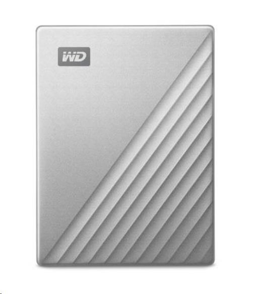 WD My Passport ULTRA 4TB Ext. 2.5" USB3.0 Silver for MAC USB-C WDBPMV0040BSL-WESN