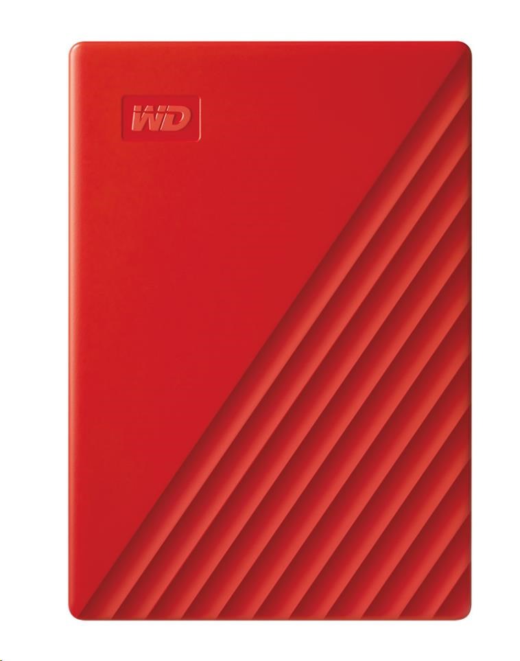 WD My Passport portable 4TB Ext. 2.5" USB3.0 Red WDBPKJ0040BRD-WESN