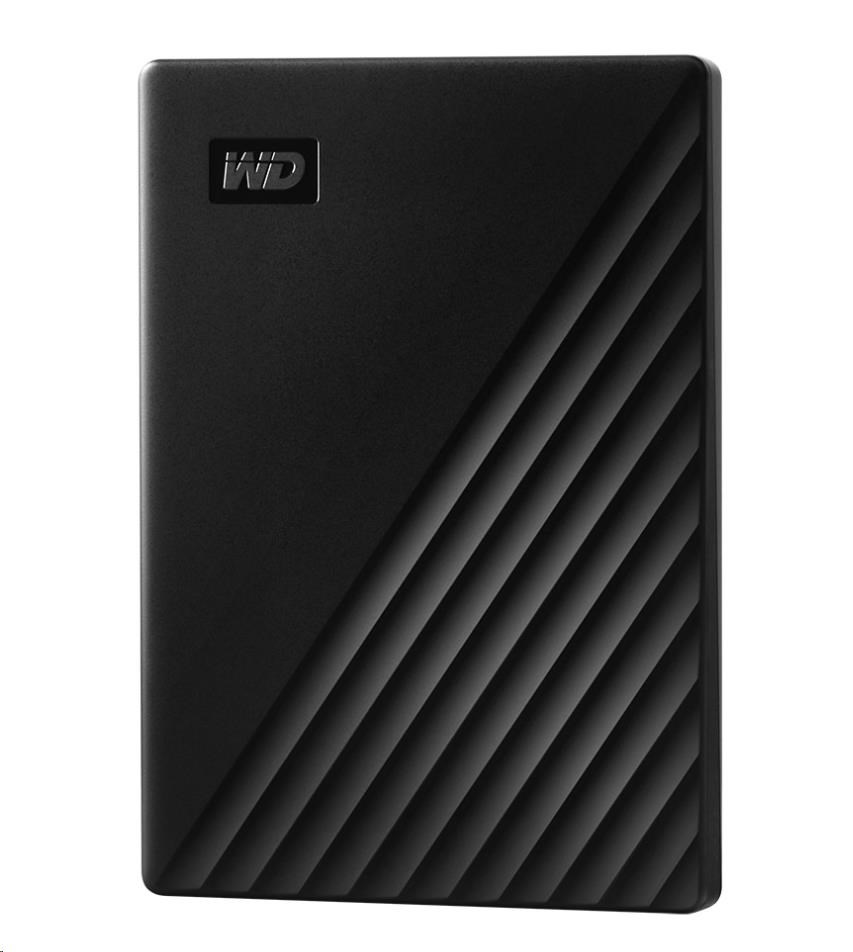 WD My Passport portable 1TB Ext, 2,5" USB3.0, WORLDWIDE 2019, Black WDBYVG0010BBK-WESN