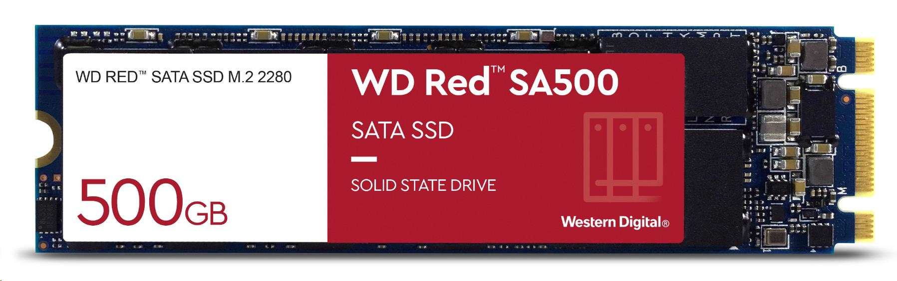 WD RED SSD 3D NAND WDS500G1R0B 500GB M.2 SATA, (R:560, W:530MB/s)