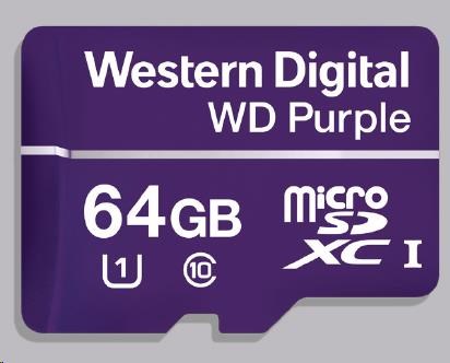 Western Digital WD MicroSDXC Class 10 64GB WDD064G1P0C