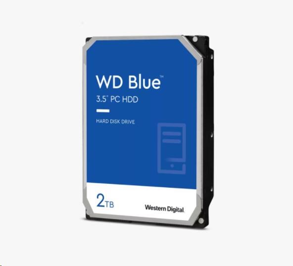 WD BLUE WD20EZBX 2TB, SATA III 3.5", 256MB 7200RPM, 215MB/s, SMR