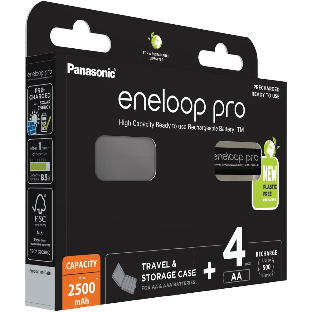 Panasonic Eneloop Pro AA 4ks 3HCDE/4BE