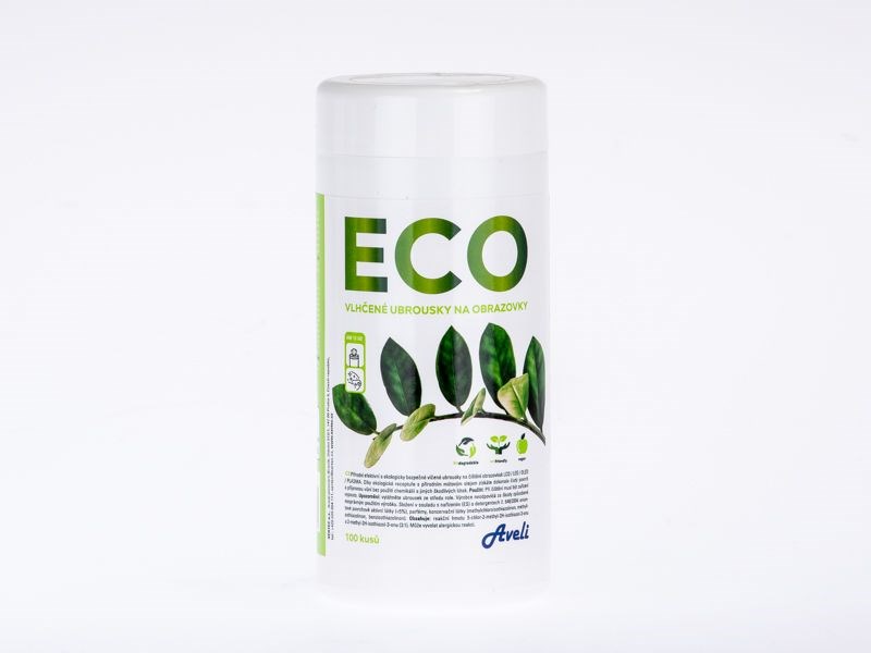 AVELI ECO vlhčené ubrousky na obrazovky ECO-00102