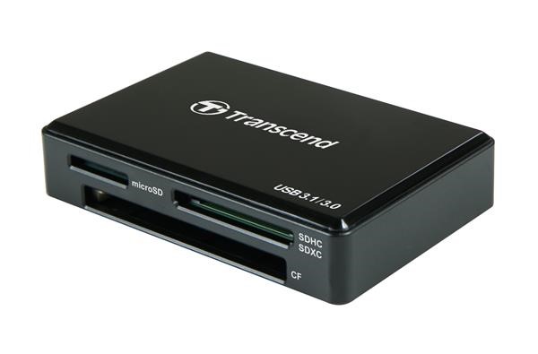 TRANSCEND Card Reader RDC8K2, USB 3.1 Gen1 All-in-1 Multi Card Reader,Type C TS-RDC8K2