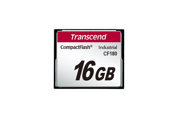 TRANSCEND CompactFlash Card CF180I, 256MB, SLC mode WD-15, Wide Temp. TS256MCF180I