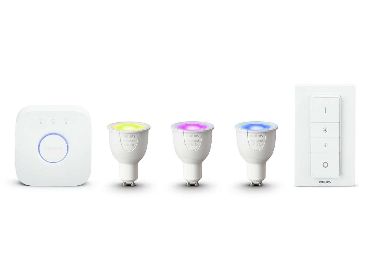 929001953113, Philips Hue Ambiance GU10 Starter Kit