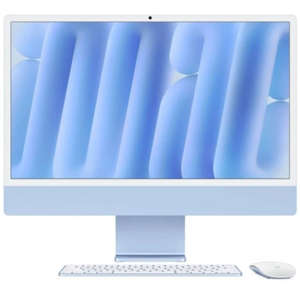 Apple iMac 24'' 4.5K display M4 chip 8-core CPU and 8-core GPU, 16GB, 256GB SSD - Blue