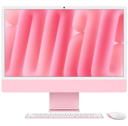 Apple iMac 24'' 4.5K display M4 chip 8-core CPU and 8-core GPU, 16GB, 256GB SSD - Pink