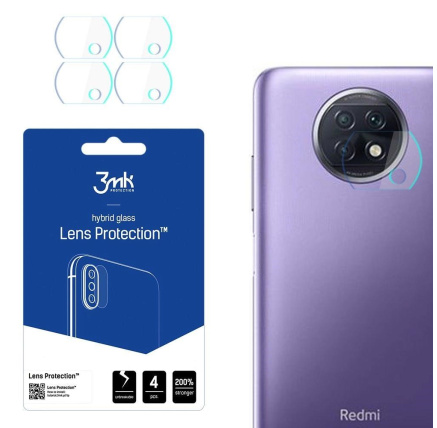 3mk ochrana kamery Lens Protection pro Xiaomi Redmi Note 9T (4ks)