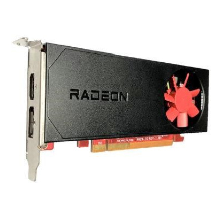 HP VGA AMD LP Radeon RX 6300 2GB GDDR6 PCIe x16 Graphics Card, 1xiDisplayPort 1.4, 1x HDMI  2.1