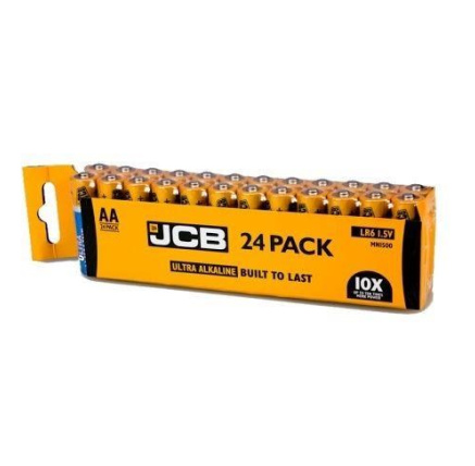 JCB OXI DIGITAL alkalická baterie LR06, shrink 24 ks