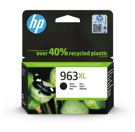 HP 963XL High Yield Black Original Ink Cartridge (2,000 pages)