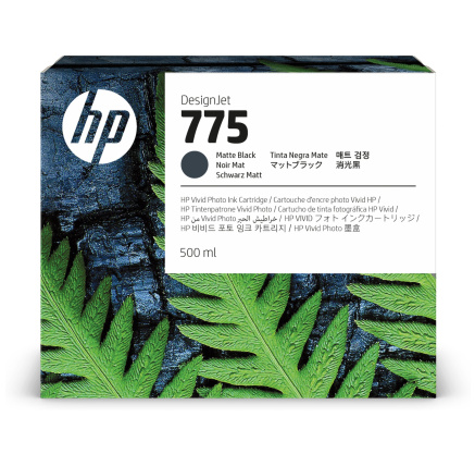 HP 775 500-ml Matte Black Ink Cartridge