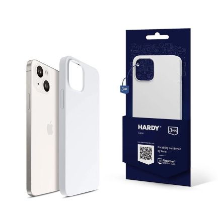 3mk ochranný kryt Hardy Silicone MagCase pro Apple iPhone 14, White