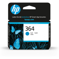 HP 364 Cyan Ink Cart, 3 ml, CB318EE (300 pages)