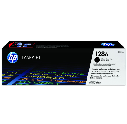 HP 128A Black LJ Toner cart, CE320A (2,000 pages)