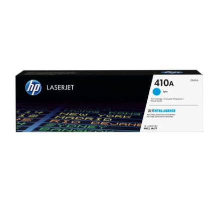 HP 410A Cyan LJ Toner Cart, CF411A (2,300 pages)