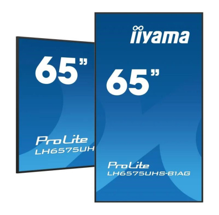 iiyama ProLite IDS, 24/7, 164cm (64,6''), 4K, USB, RS232, Ethernet, Android, kit (RS232), black