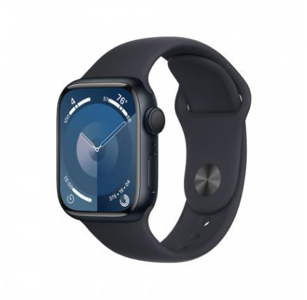 APPLE Watch Series 9 GPS 45mm Midnight Aluminium Case with Midnight Sport Band - S/M