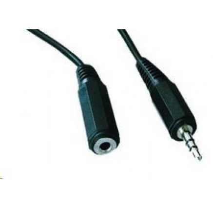 GEMBIRD prodlouž jack 3,5mm M/F, 5m audio