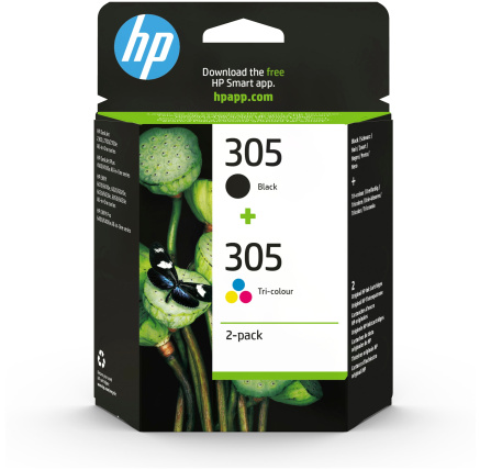 HP 308 Tri-color Original Ink Cartridge (120 pages)