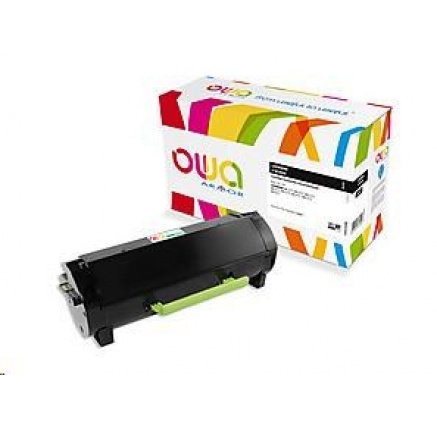 OWA Armor toner pro LEXMARK MS 317, 417, 517, 617, MX 317, 417, 517, 617, 2500 Stran, 51B2000 černá/black