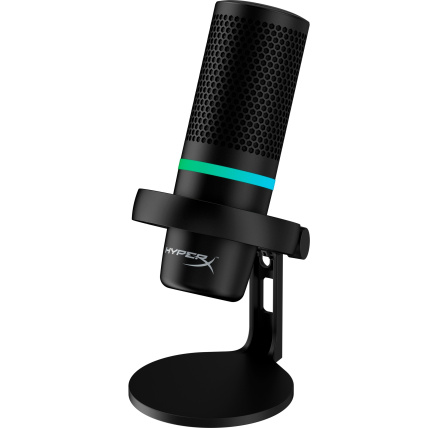 HyperX DuoCast - USB Microphone (Black) - RGB Lighting (HMID1R-A-BK/G) - Mikrofon