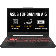 ASUS NTB TUF Gaming A15 (FA507NV-LP061W), R7-7735HS, 15.6" 1920 x 1080, 16GB, 1TB SSD, NVIDIA RTX 4060, W11 Home, Gray