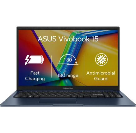 ASUS NTB Vivobook 15 (X1504VA-NJ907W), i3-1315U, 15.6" 1920 x 1080, 8GB, 512GB SSD, UHD, W11 Home, Blue