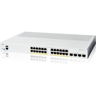 Cisco Catalyst switch C1200-24P-4X (24xGbE,4xSFP+,24xPoE+,195W,fanless)