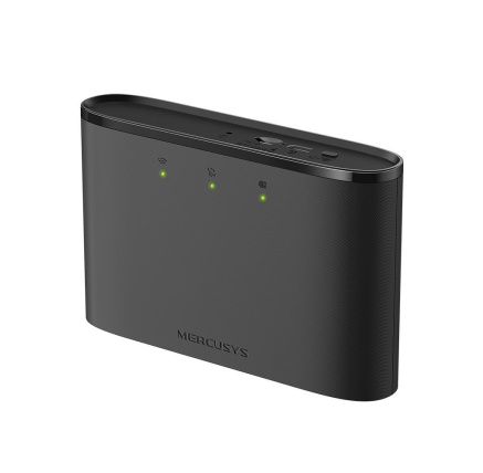 Mercusys MT110 WiFi4 4G LTE router (N150, 4G LTE, 2,4GHz, 1xnanoSIM)