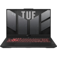 ASUS NTB TUF Gaming A17 (FA707NU-LL082W), R7-7735HS, 17.3" 2560 x 1440, 16GB, 1TB SSD, NVIDIA RTX 4050, W11 Home, Gray