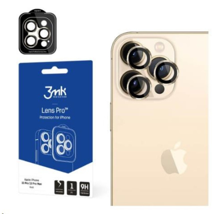 3mk ochrana kamery Lens Protection Pro pro Apple iPhone 13 Pro / iPhone 13 Pro Max, Gold