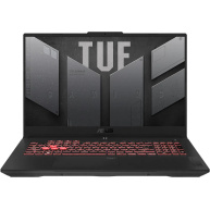 ASUS NTB TUF Gaming A17 (FA707NU-HX052W), R5-7535HS, 17.3" 1920 x 1080, 16GB, 1TB SSD, RTX 4050, Win11 Home, Gray