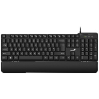 GENIUS klávesnice KB-100XP, Drátová, Ergo předložka, USB, CZ+SK layout