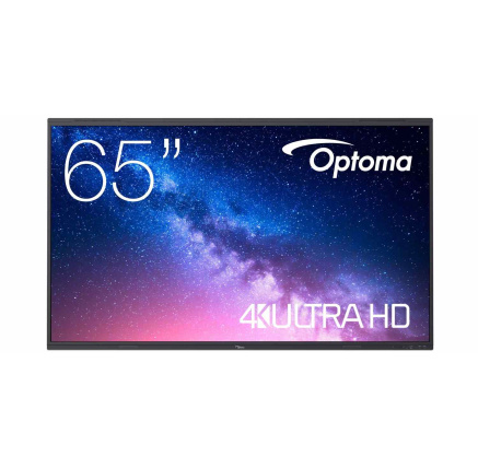 Optoma 5653RK IFPD 65" - interaktivní dotykový, 4K UHD, multidotyk 40prstu, Android 13,  8GB RAM / 64GB ROM