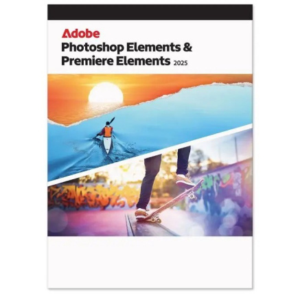 Adobe Photoshop & Adobe Premiere Elements 2025 MP CZ FULL BOX 3Y 1 User