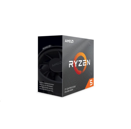 CPU AMD RYZEN 5 3600, 6-core, 3.6 GHz (4.2 GHz Turbo), 35MB cache (3+32), 65W, socket AM4, Wraith Stealth Cooler