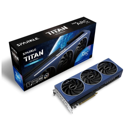 INTEL VGA SPARKLE Arc A770 TITAN OC 16G, 16G GDDR6, 3xDP, 1xHDMI