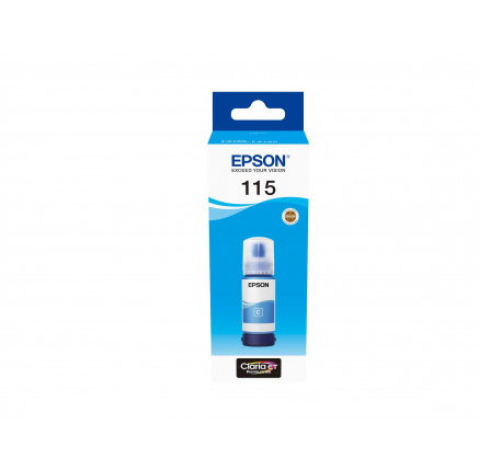 EPSON ink bar 115 EcoTank Cyan ink bottle