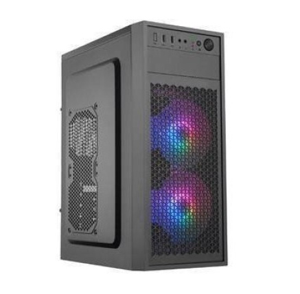 EUROCASE skříň ML N6-530B, Midi Tower, 2x USB 3.0, 2x audio, bez zdroje